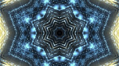 Soyut kaleidescopic Kulübü, parti, sahne ışıkları 