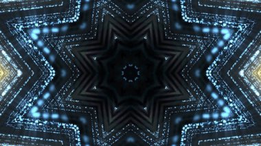 Soyut kaleidescopic Kulübü, parti, sahne ışıkları 