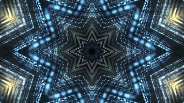 Soyut kaleidescopic Kulübü, parti, sahne ışıkları 