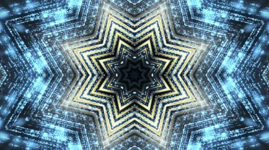 Soyut kaleidescopic Kulübü, parti, sahne ışıkları 