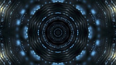 Soyut kaleidescopic Kulübü, parti, sahne ışıkları 