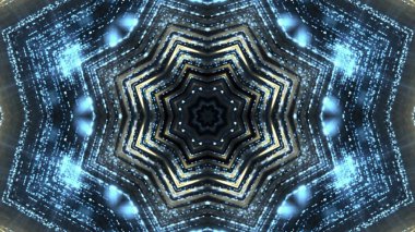 Soyut kaleidescopic Kulübü, parti, sahne ışıkları 