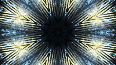 Soyut kaleidescopic Kulübü, parti, sahne ışıkları 