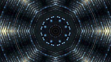 Soyut kaleidescopic Kulübü, parti, sahne ışıkları 