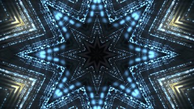 Soyut kaleidescopic Kulübü, parti, sahne ışıkları 