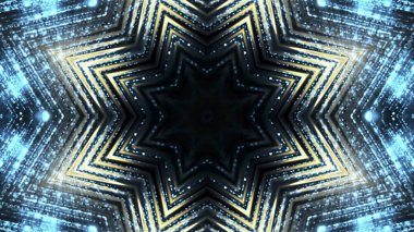 Soyut kaleidescopic Kulübü, parti, sahne ışıkları 