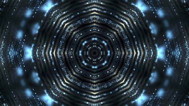 Soyut kaleidescopic Kulübü, parti, sahne ışıkları 