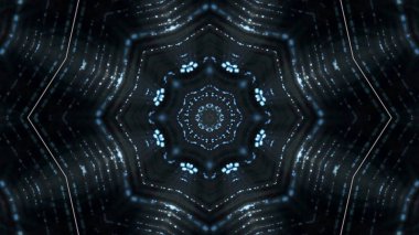 Soyut kaleidescopic Kulübü, parti, sahne ışıkları 