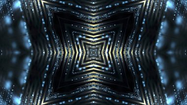 Soyut kaleidescopic Kulübü, parti, sahne ışıkları 