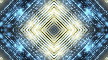 Soyut kaleidescopic Kulübü, parti, sahne ışıkları 