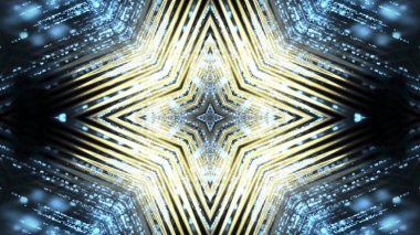 Soyut kaleidescopic Kulübü, parti, sahne ışıkları 