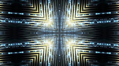 Soyut kaleidescopic Kulübü, parti, sahne ışıkları 