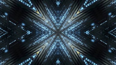 Soyut kaleidescopic Kulübü, parti, sahne ışıkları 