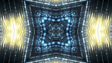 Soyut kaleidescopic Kulübü, parti, sahne ışıkları 