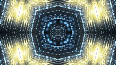 Soyut kaleidescopic Kulübü, parti, sahne ışıkları 