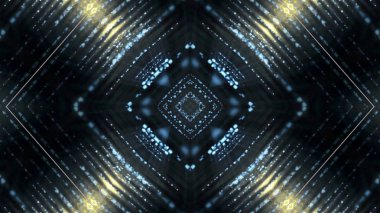 Soyut kaleidescopic Kulübü, parti, sahne ışıkları 