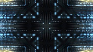 Soyut kaleidescopic Kulübü, parti, sahne ışıkları 