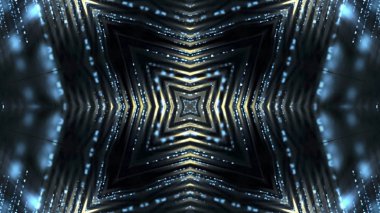 Soyut kaleidescopic Kulübü, parti, sahne ışıkları 