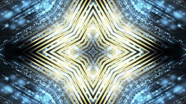 Soyut kaleidescopic Kulübü, parti, sahne ışıkları 