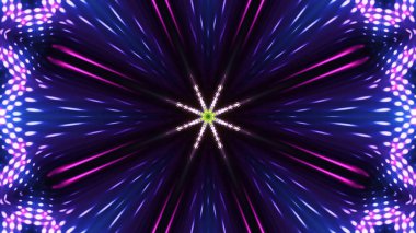 Soyut kaleidescopic Kulübü, parti, sahne ışıkları 