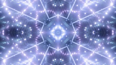 Soyut kaleidescopic Kulübü, parti, sahne ışıkları