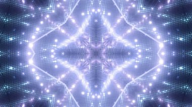 Soyut kaleidescopic Kulübü, parti, sahne ışıkları