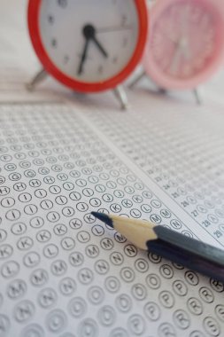 Cevap sayfası-test sınavı
