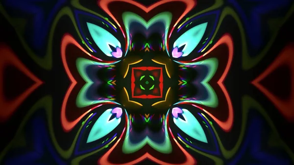 Soyut kaleidescopic Kulübü, parti, sahne ışıkları