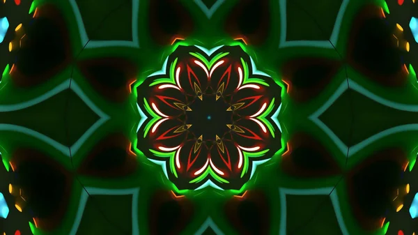 Soyut kaleidescopic Kulübü, parti, sahne ışıkları