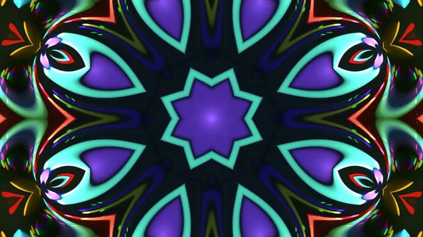 Soyut kaleidescopic Kulübü, parti, sahne ışıkları