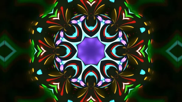 Soyut kaleidescopic Kulübü, parti, sahne ışıkları