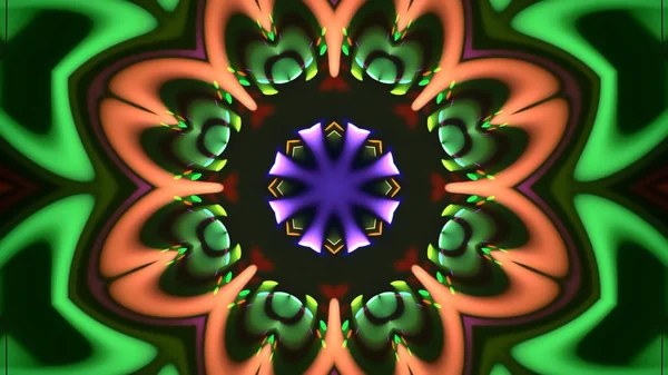 Soyut kaleidescopic Kulübü, parti, sahne ışıkları