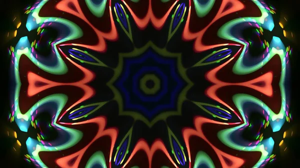 Soyut kaleidescopic Kulübü, parti, sahne ışıkları 