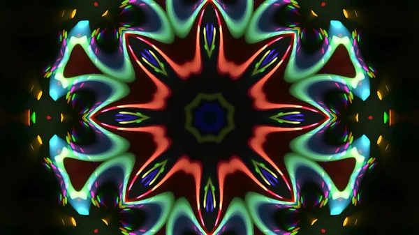 Soyut kaleidescopic Kulübü, parti, sahne ışıkları 