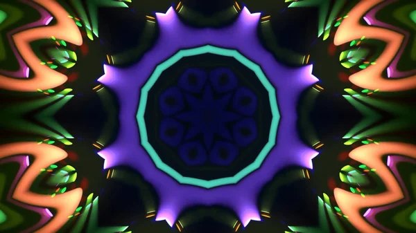 Soyut kaleidescopic Kulübü, parti, sahne ışıkları 