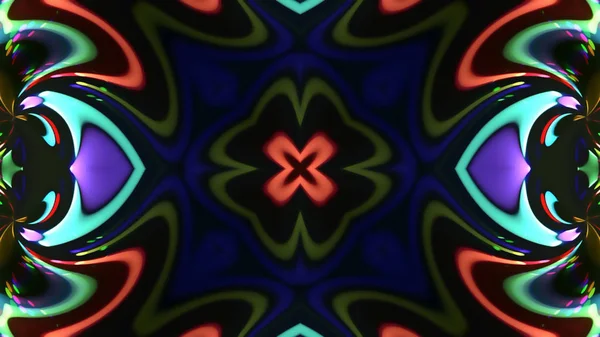 Soyut kaleidescopic Kulübü, parti, sahne ışıkları 