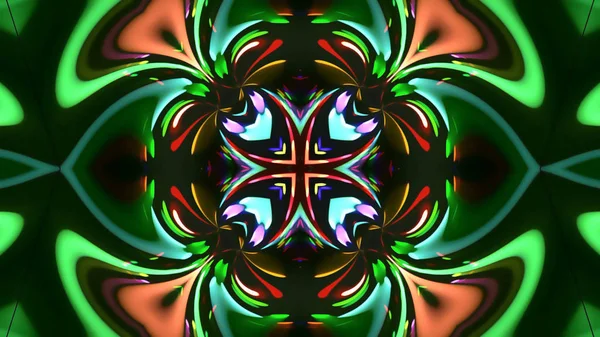 Soyut kaleidescopic Kulübü, parti, sahne ışıkları 