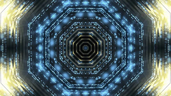 Soyut kaleidescopic Kulübü, parti, sahne ışıkları 