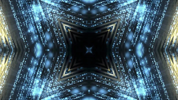 Soyut kaleidescopic Kulübü, parti, sahne ışıkları 