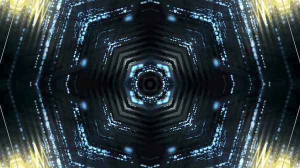 Soyut kaleidescopic Kulübü, parti, sahne ışıkları 