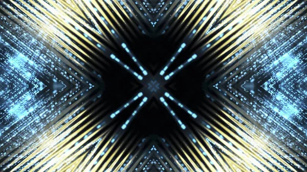 Soyut kaleidescopic Kulübü, parti, sahne ışıkları 