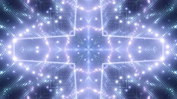 Soyut kaleidescopic Kulübü, parti, sahne ışıkları