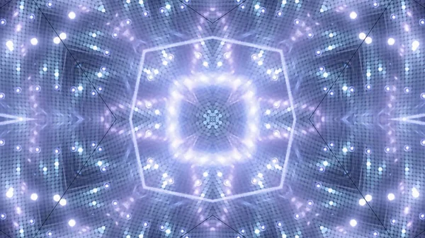 Soyut kaleidescopic Kulübü, parti, sahne ışıkları