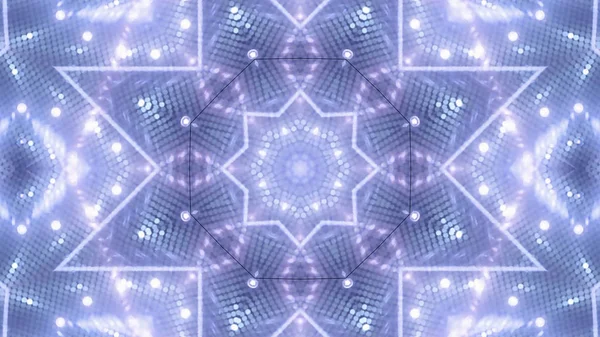 Soyut kaleidescopic Kulübü, parti, sahne ışıkları