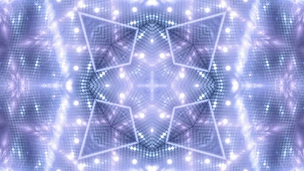 Soyut kaleidescopic Kulübü, parti, sahne ışıkları