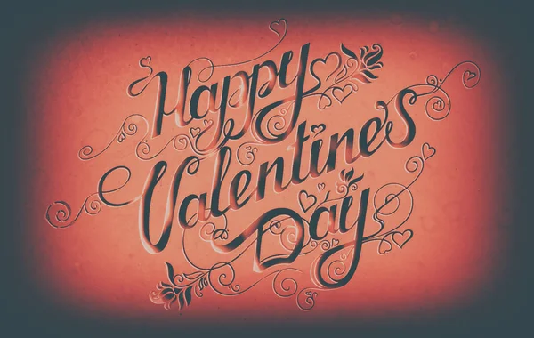 Valentines Day Card Simple Design — Stock Photo, Image