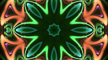 Soyut kaleidescopic club, parti, tv şovları, konserler, müzik korumaları, gece kulüpleri, diskolar ve trance olayları partilerde vj projeksiyonları için sahne ışıkları uygundur.