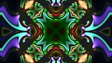 Soyut kaleidescopic club, parti, tv şovları, konserler, müzik korumaları, gece kulüpleri, diskolar ve trance olayları partilerde vj projeksiyonları için sahne ışıkları uygundur.