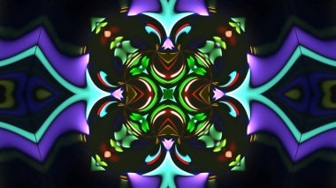 Soyut kaleidescopic club, parti, tv şovları, konserler, müzik korumaları, gece kulüpleri, diskolar ve trance olayları partilerde vj projeksiyonları için sahne ışıkları uygundur.