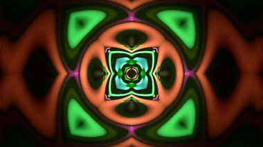 Soyut kaleidescopic club, parti, tv şovları, konserler, müzik korumaları, gece kulüpleri, diskolar ve trance olayları partilerde vj projeksiyonları için sahne ışıkları uygundur.